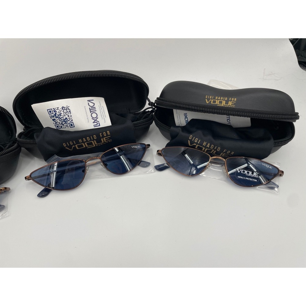 Bundle 5x Vogue VO4138-S 507420 Gigi Hadid Womens Metal Sunglasses New Cases - Picture 2 of 11